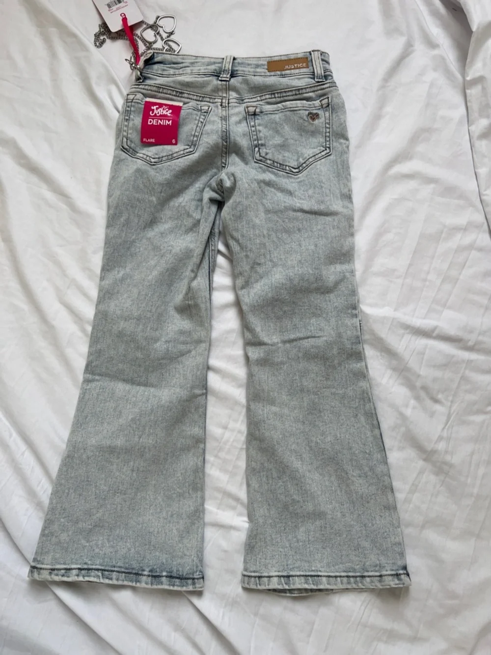 Justice light blue